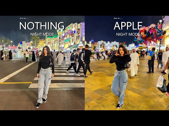 Nothing Phone 2A VS iPhone 15 | NIGHT MODE | Camera Test