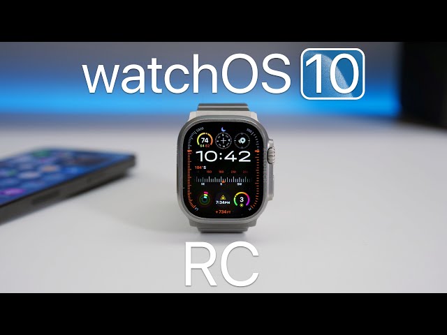 watchOS 10 RC is Out! - What's New?