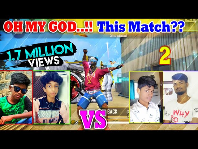 😱Wow!!🔥IThis Match possible!!😱| Kutty Gokul & Ritesh Vs Rio Hari & GT | Best 2 Vs 2 Gameplay Tamil
