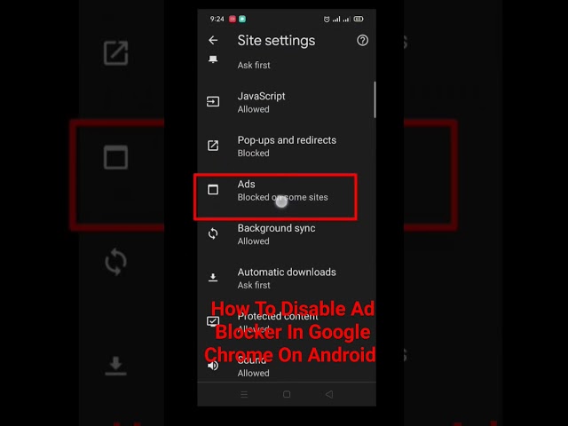 How To Disable Ad Blocker In Google Chrome On Android 2023 | Mobile add kaise band kare Urdu Hindi