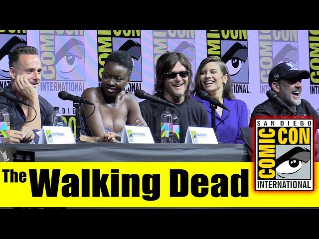 The WALKING DEAD | Comic Con 2018 Full Panel (Andrew Lincoln, Norman Reedus, Lauren Cohan)