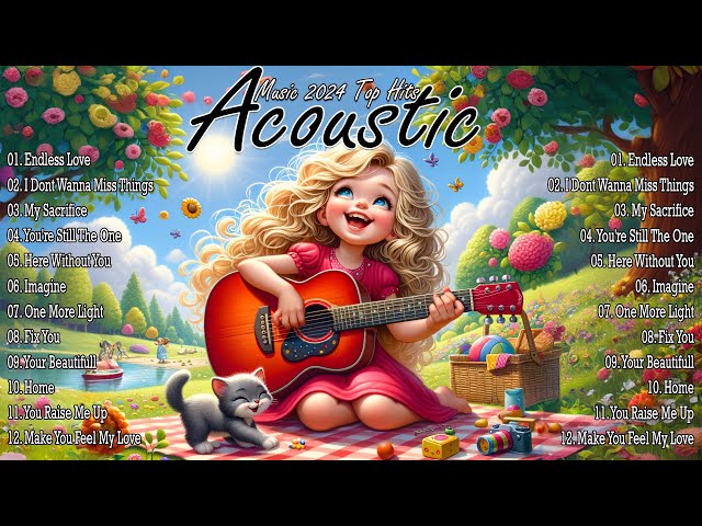 Acoustic Songs 2024🍒 New Trending Acoustic Love Songs 2024 Cover 🍒 Best Acoustic Songs Ever