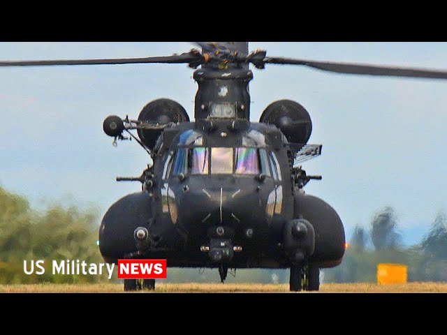 Here Comes the New MH-47G Chinook Helicopter