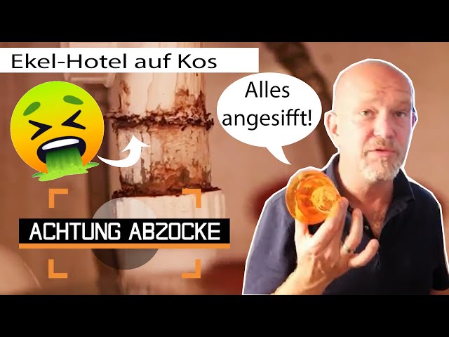"Katastrophe, ekelhaft, widerlich" FÜRCHTERLICHES Hotel auf Kos! | Achtung Abzocke | Kabel Eins