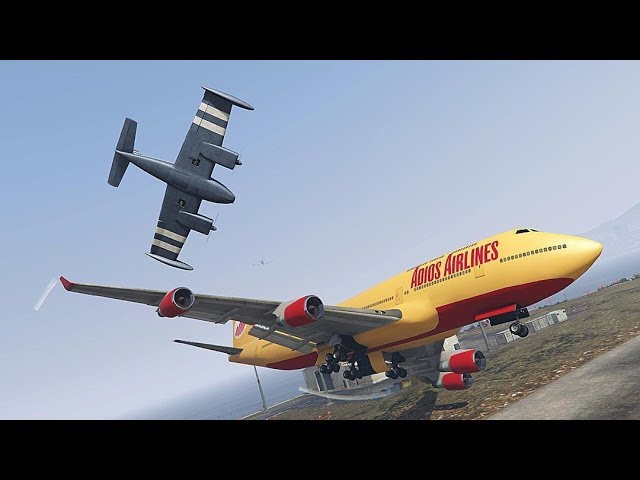 GTA 5 EXTREME AIRPLANE CRASHES AND WATER LANDINGS COMPILATION!!!