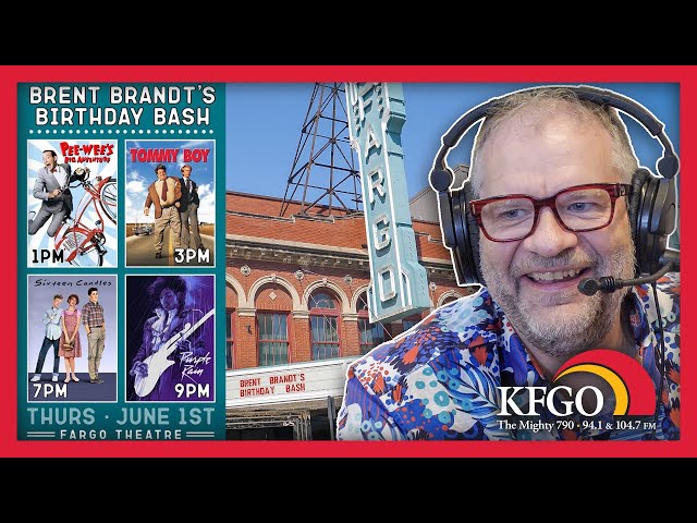 Brendt Brandt Is Hosting Free Movies All Day at The Fargo Theatre! | KFGO