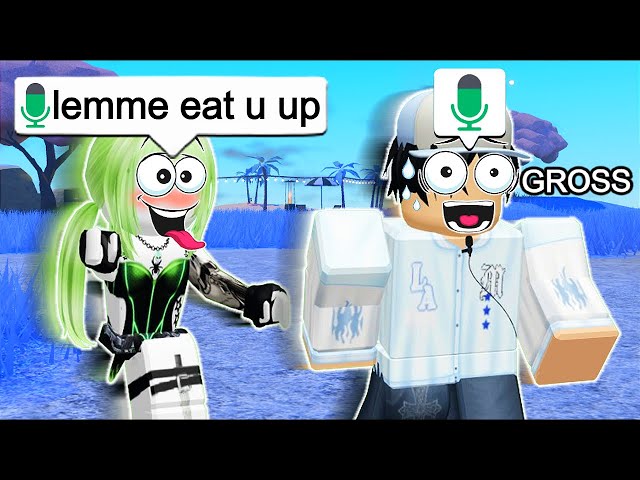 DO NOT join this SUS roblox voice chat game...