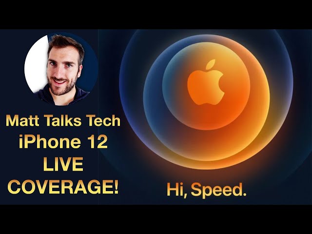iPhone 12, Apple October Event 2020 'Hi, Speed' LIVE Coverage!!