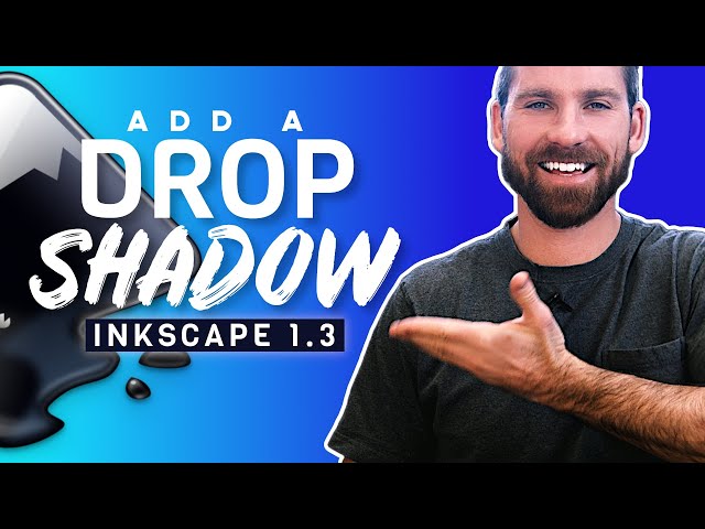 How to Add a Drop Shadow in Inkscape (Beginners Tutorial)