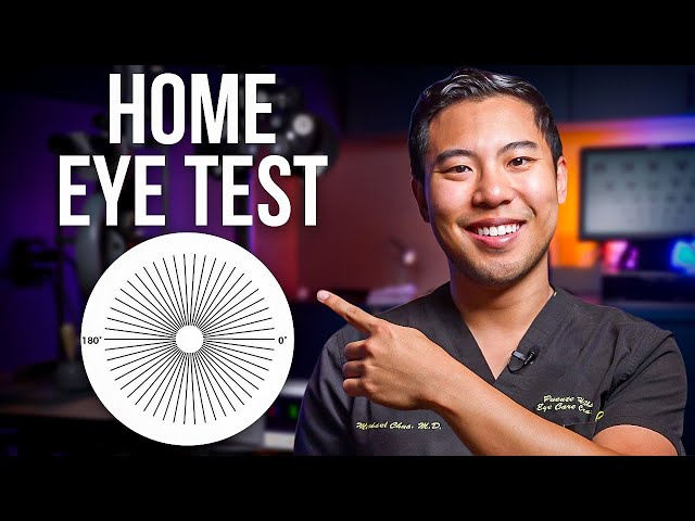 Home Eye Test! If you fail, see an EYE DOCTOR!