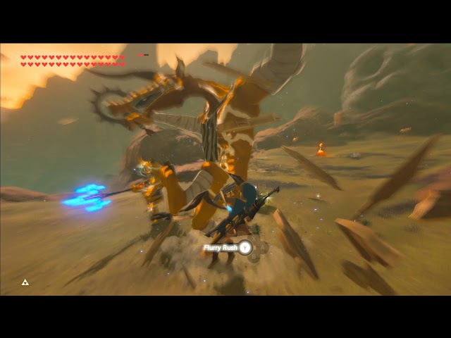 Zelda BotW - No Damage Relics of the Past mod Trilby Valley camp 2 of 3