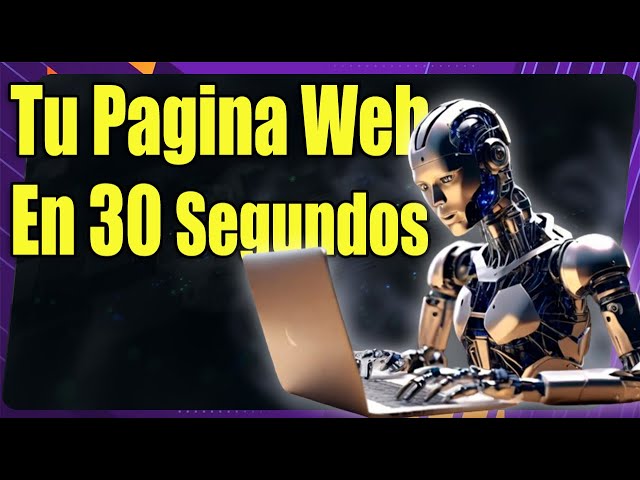 Creacion de Paginas Web Con IA en 30 Segundos!