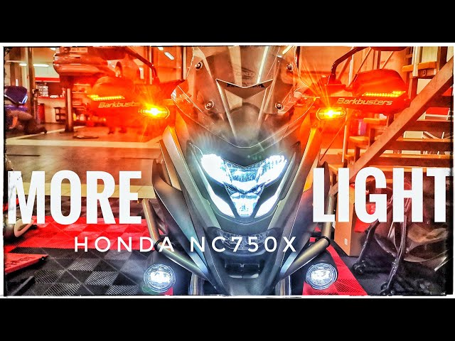 2021 - 2024 Honda NC750X - Installing and Connecting the Barkbusters Handguards Signal Lights