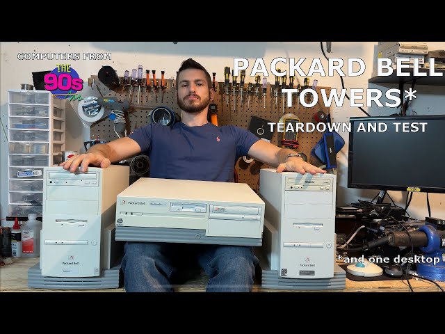 Let's check out some Packard Bell towers (and one desktop)!