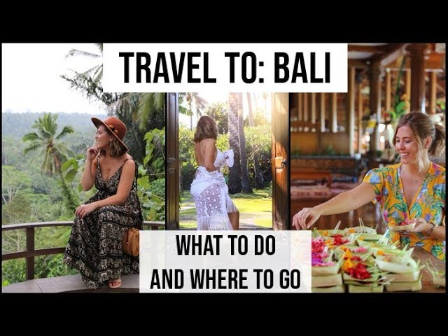 Exploring Bali - What To Do & Where To Stay! | xameliax with Thai Airways Royal Silk Class