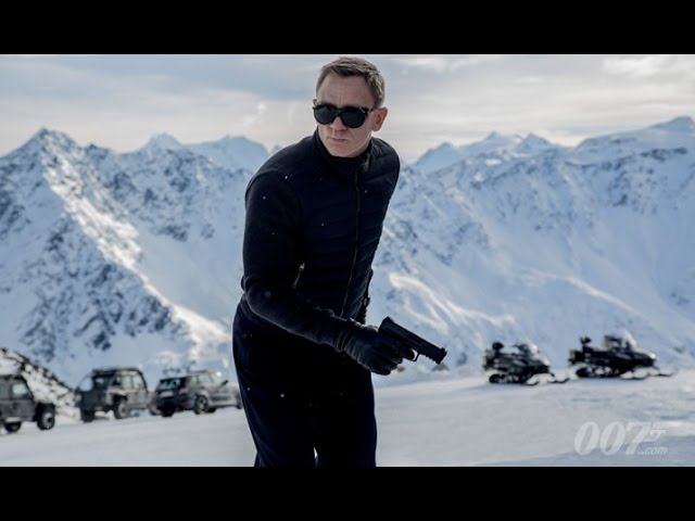 Here’s the first behind the scenes footage of SPECTRE.