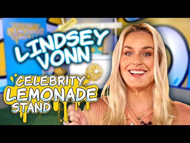 How Lindsey Vonn Turned Skiing Into A Business Success - Celebrity Lemonade Stand