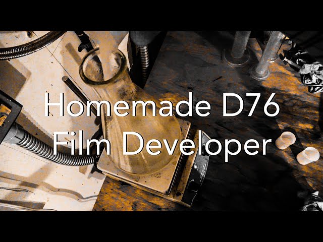 Homemade D76 Film Developer DIY
