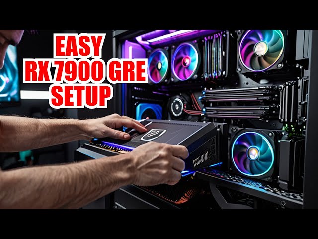 RX 7900 GRE - How to install the AMD RX 7900 GRE Graphics Card
