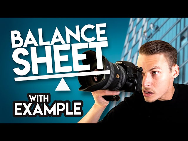 How The BALANCE SHEET Works (Statement of Financial Position / SOFP)