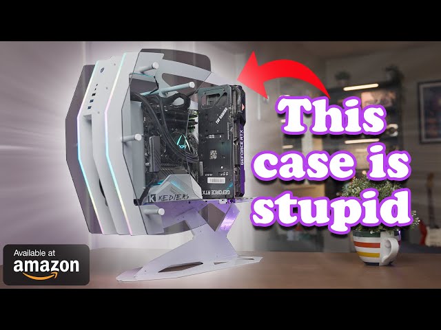 I Build A PC In A Stupid Case I Bought Off Amazon...