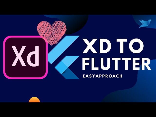 How to convert XD to Flutter, and code analysis