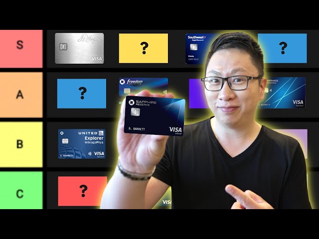 Best Credit Cards 2023: Chase Tier List (Ranking from BEST to "Worst")