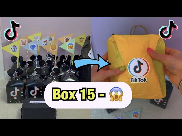 TikTok Mystery Boxes - BOX 15!!😱 *asmr* #Shorts