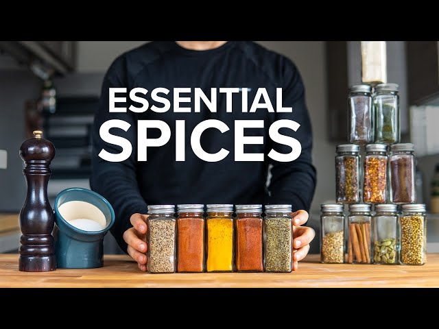 Beginner's guide to BUYING, STORING & ORGANIZING SPICES