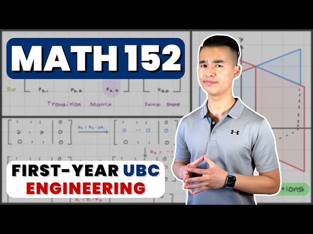 I suffered in MATH 152 so you won't have to (but you absolutely will) | UBC Engineering