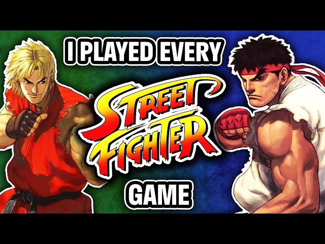 I Played EVERY Street Fighter Game In 2023