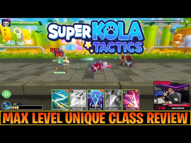 SUPERKOLA TACTICS - Max Level Max Adventure Review Free to Play And Earn for Mobile