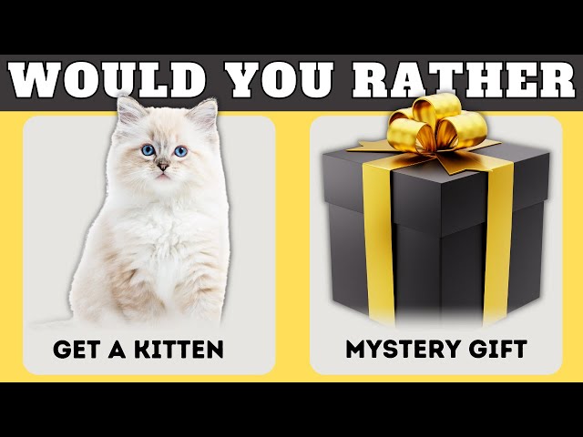 Would You Rather? Mystery Gift Edition | Your IQ Master