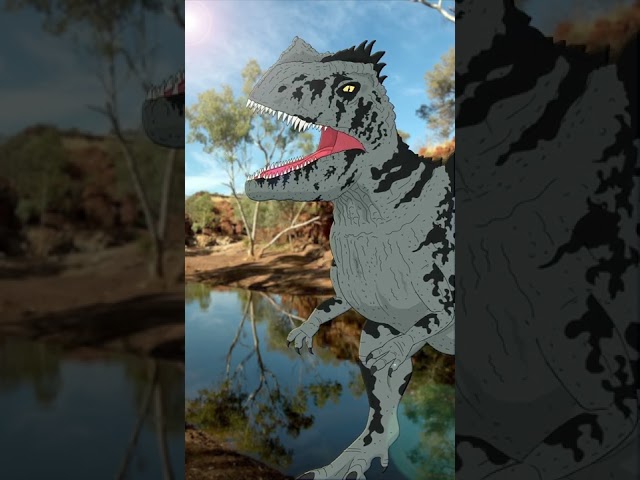 Giganotosaurus Roar - Jurassic World Dominion Animated #Shorts