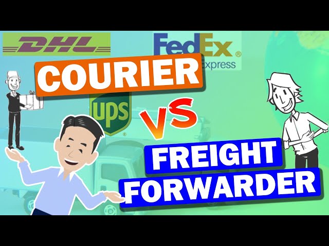 What is the difference between Courier, EMS and Freight Forwarder? Explained each Air cargo service.
