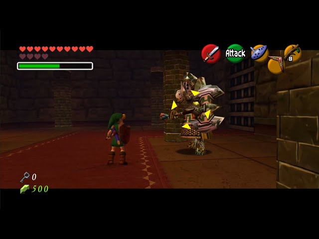 Ocarina of Time PC Port: Young Link Vs Iron Knuckle