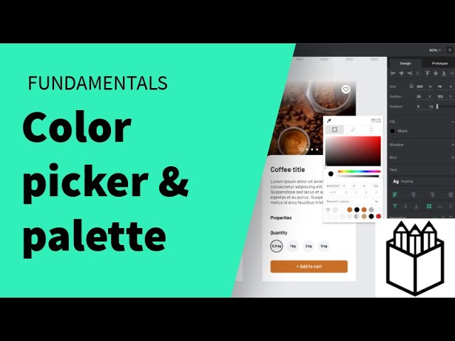 Color picker & palette - Penpot fundamentals