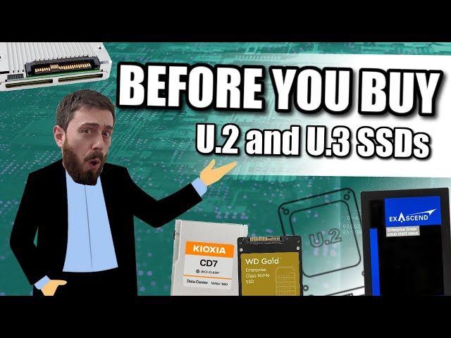 U.2 and U.3 SSD Drives - Should You Buy?