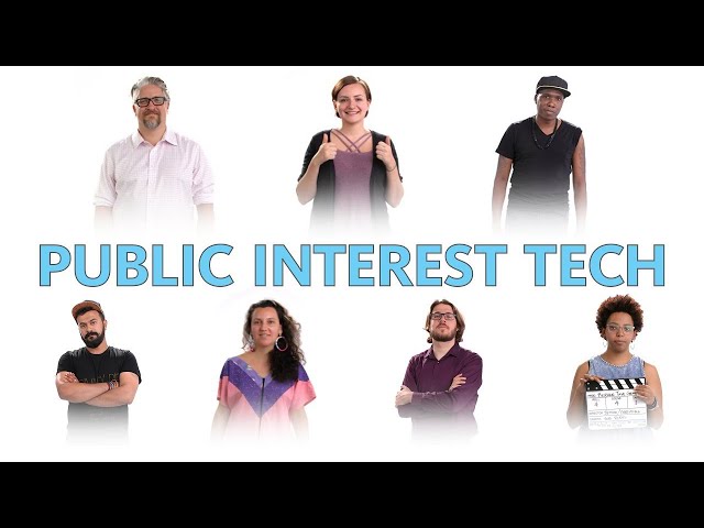 What is #PublicInterestTech?
