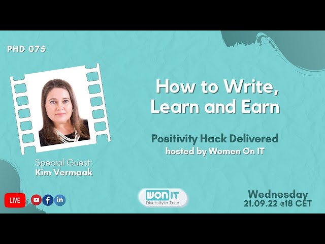 How to Write, Learn, and Earn