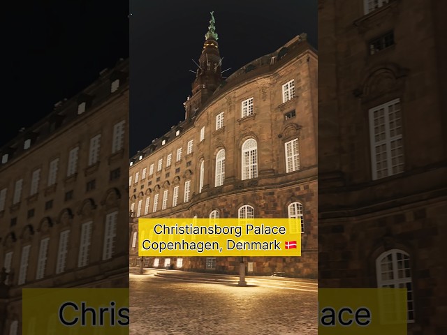 Christianburg Palace,Copenhagen, Denmark | places to visit in copenhagen