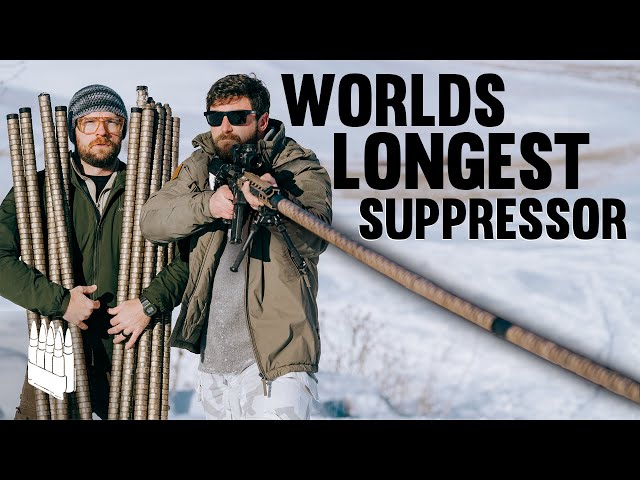 We Built The Longest SILENCER In the WORLD