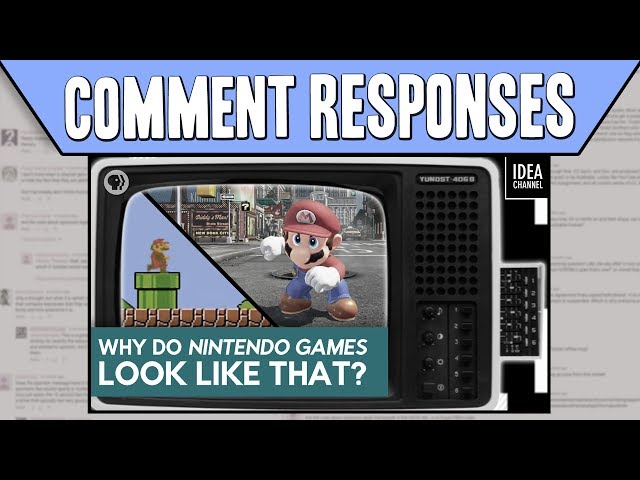 Comment Responses: Why Do Nintendo Games Look Like That?