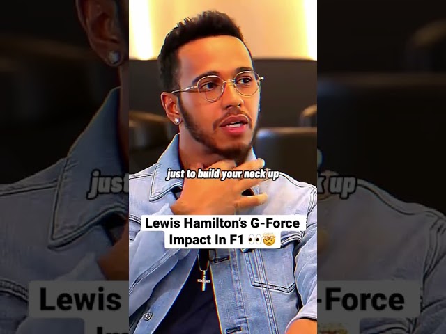 Lewis Hamilton’s Explains the Impact of G-Force 🤯 #f1 #lewishamilton #shorts