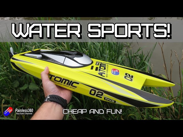Atomic R/C Boat: One of the best cheap models to give it a try...