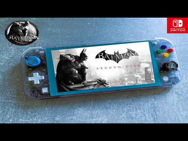 BATMAN:Arkham City Nintendo Switch Lite Gameplay