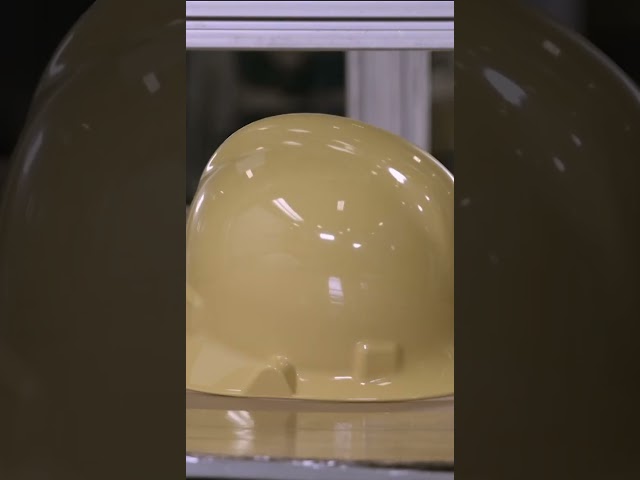 Find out how thermoplastic fire helmets are made | How It's Made | Science Channel