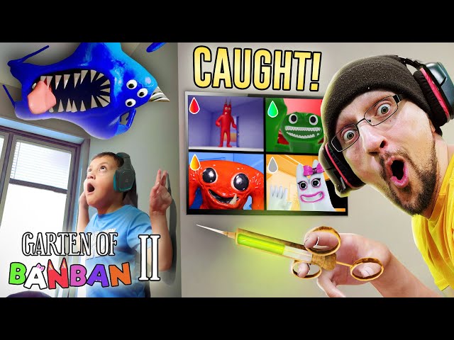 Garten of BanBan 2 in Our House! Caught on Camera (FGTeeV Gameplay)