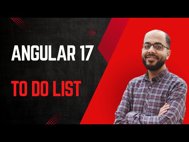 Angular 17 | How To Build an  To-Do List App بالعربى