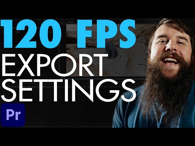 How To Export 120 FPS Video In Premiere Pro (120 FPS SEQUENCE, NOT SLOW MOTION)